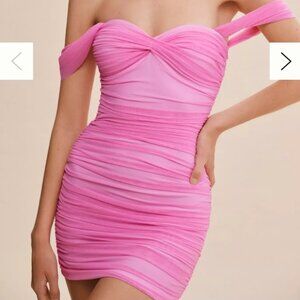 Norma Kamali Pink Mini Dress
